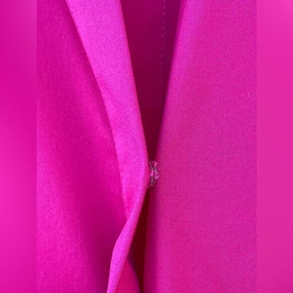 Maison common hot pink shirt wrap dress size 38/6 - Picture 10 of 17